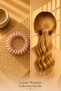 Luxury Women's Pink Spiral Hair Clip Acrylic Telephone Cord Clip