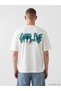 Vizyon New Season Crew Neck Printed Combed Cotton Men's T-Shirt - 4