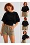 Natural Viscose Blouse with Wide Sleeves and Fitted Waist - 5