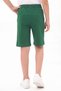 New York Print Detailed Elastic Waist Double Pocket Summer Boys' Capri Pants - 4
