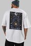 For the Love of Cats 69 Cats Printed White Oversize T-Shirt 100% Cotton Unisex Cat Lover Premium Design - 5