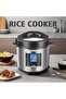 6L Electric Pressure Cooker, 1000W Stainless Steel Multi-Function Cooker with LCD Display, Non-Stick Inner Pot & Steam Tray – Fast & Healthy Cooking - 7