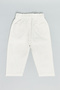 Solid Pants with Button Closure - 2