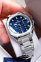 Men's Watch - Silver Color - Steel Band - Water Resistant - All Functions Active - with Special Box Tw205C2 - 4