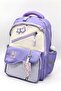 Luxury Accessory Detailed Thermal Lunch Bag and Pencil Case Girls' Backpack Primary School Bag Set - 4