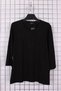 Women's Plus Size Lycra Crew Neck Stoned Three-Quarter Sleeve Mom T-Shirt Combed Cotton Blouse - 2