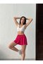 Women's Fuchsia Loose Fit Leggings Sports Shorts - 5