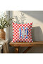Decorative Throw Pillow Cover 43X43 cm |   Cool People Live Here Written Pink Design |   Double Sided Printed Tkb65552 - 7