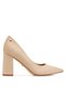Pantofi de damă cu toc KB-008A Bej - 5