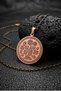 Women's and Men's Copper Necklace (Celcelütiye 4 Kul Duası Hilyei Şerif Ebcet Mührü Şerif İsmi Azam) Copper Necklace - 3
