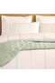 Fiorenza Double Bed Cover Duvet Cover Set Green - 2