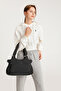 Daily Medium Size Waterproof Crinkle Fabric Women's Shoulder Bag Tile - 5