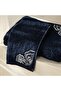 Welle Bamboo Hand Towel 30X50 cm Marine Blue - 2