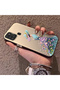Samsung Galaxy A21S Compatible Silicone Edge Hard Back Case Couple Phone Case Beautiful Girl Patterned - 2
