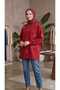 Women's Beaded Stone Embroidered Sweatshirt