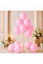 Pink Color Latex Macaron Balloons (30 cm) - 12 Pieces - 2