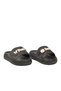 Black Lightweight Girls' Slippers 292 F-P