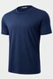 5-Pack Men's 100% Cotton Crew Neck T-Shirt with Soft Texture, Fitting the Shoulders and Not Showing the Belly. - 4