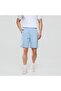 Men Regular Cotton Twill Elastic Shorts - 8
