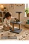 Two-Tier Medium Economical Cat Scratching Post for Kittens and Adult Cats - 3