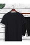 Unisex T-Shirt Shorts - T-Shirt with Shorts Bottom Top Set Elemek Usa Printed - 5