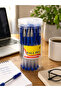 24-Piece Ballpoint Pen Set with Storage Jar, Smooth Writing Pens for School, Office and Home Use - 3