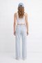 High Waist Straight Leg Jeans 5043 Ice - 3