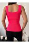 Women's Ultra Premium Soft Square Neck Strap Knitwear Bodysuit - 3