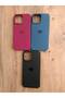iPhone 14 Pro Max Heart Printed Velvet Inside Silicone Phone Case (3 Pieces) - 4