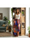 Women's Colorful Patchwork Wide-Leg Boho Pants