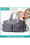 Baby Diaper Bag Tote, Multifunctional Mommy Bag, Maternity Baby Changing Bags with Small Bag, Large Capacity Fitness Bag, Stylish Travel Bag, Mom Hospital Bag