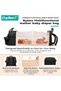 PU Baby Diaper Bag Backpack with Multifunction Diapers Changing Station, Baby Travel Backpack Bag with Toy Bar for Outdoor and Travel, Large Capacity Infant Gift, USB Port, 3 Toys - 2
