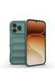 Case Compatible with Honor 600 Pro Tpu Hollowed Back Surface Z-Ethnic Flexible Silicone Cover for Honor 600 Pro Case Dark Green