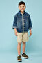 Solid Cargo Shorts - 2