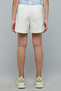 Solid Shorts with Button Closure - 6