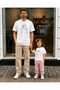 Father's Day Dad Daughter Combination T-Shirt Oversize 100% Cotton Printed T-Shirt (2 Pieces Must Be Ordered for Combination)