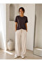 Women's Crew Neck Lycra Modal T-Shirt - 5