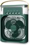 Air Cooler Fan,3 Wind Speeds,600ml Air Humidifier with 7sLED Night Light,Ice Air Cooler Fan,5 Sprays - 2
