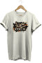 Keklik Graphic Printed Crew Neck Cotton Hunter Nature T-Shirt