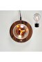 Floating Light Bulb Magnetic Levitation Lamp, Rotating LED Desk Lamp with Wooden Base, Touch Control Modern Night Light - 3