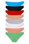 8-Piece Super Eco Set Lycra Women's Slip Panties Set 1