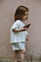 Indigo Striped T-Shirt Shorts Set - 6