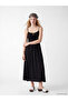 Trendlucky Drawstring Waist Dress with Rope Straps and a Difference in Length