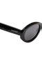 Polarized Sunglasses Black Frame Smoke Mirror Lens 52mm - P605GY1PV - 5