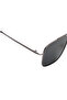 Polarized Sunglasses Gunmetal Frame Smoke Mirror Lens 56mm - M253GY8PV - 5