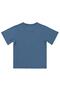Basic Surf Label T-Shirt for Ages 2-5 - Blue - 2