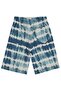 Batik Patterned Shorts for 6-9 Years Old - Green - 2