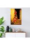 Alayra Sisters at The Door Academic Art Canvas Painting for Home Décor (13X9in, d19) | | Ready - 2