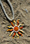 Sun-Themed Summer/Beach Women's Necklace - Adjustable (28cm + 3.5 cm) - 4