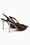 Polina Brown Buckle Detailed Women's Heeled Shoes - 6